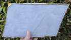 india ANTHROPOLOGIE 11" X 6 1/4" GILDED WHITE AGATE QUARTZ CHEESE PLATTER tray — photo 2