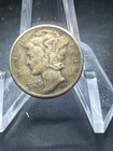 1944 S  Mercury Dime circulated 90% Silver   # HB49