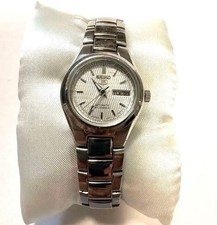 SEIKO 5 Automatic Women's Watch 4207-01B0 21 Jewels Day Date Japan Vintage