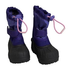 Columbia - Kid's Size 6 Rope Tow Kruser Purple Waterproof Snow Boots