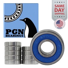 (10) 6000-2RS Premium Rubber Seal Ball Bearing C3 EMQ, 10x26x8, 6000 2RS 6000rs