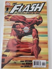 The Flash #1A Comic Book (2006) First Issue Andy Kubert Variant Valerie Perez