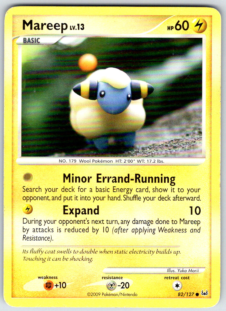 Mareep 82/127 Platinum Common 2009 HP