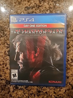 Metal Gear Solid 5 V The Phantom Pain Day One PS4 CIB Map & Manual