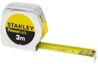 Stanley Bandmaß Powerlock Kunststoff 3M/12,7Mm