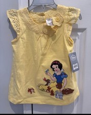 Vintage Disney Store Girls Snow White Shirt Top Size 3 NWT