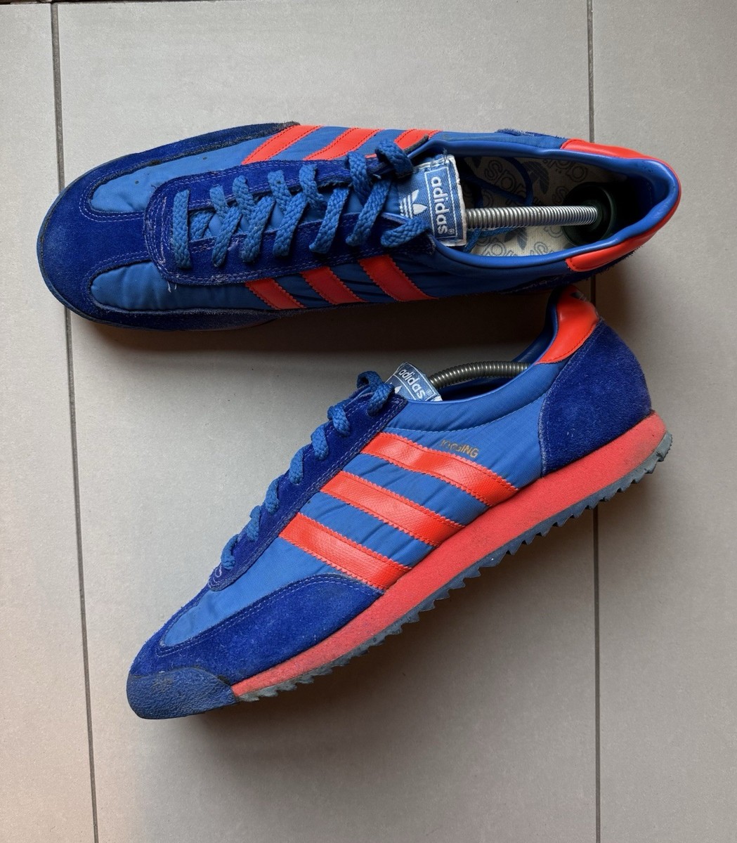 DDP Vintage 80s Adidas Jogging Trainers Sneakers Shoes Nylon Rare