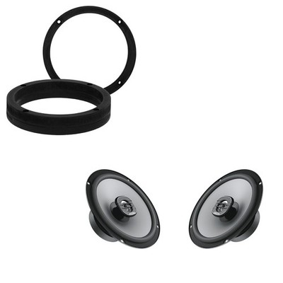UNO X165 6,5'' 17cm Koaxial Auto Tür Audio MDF Lautsprecher Upgrade für VW