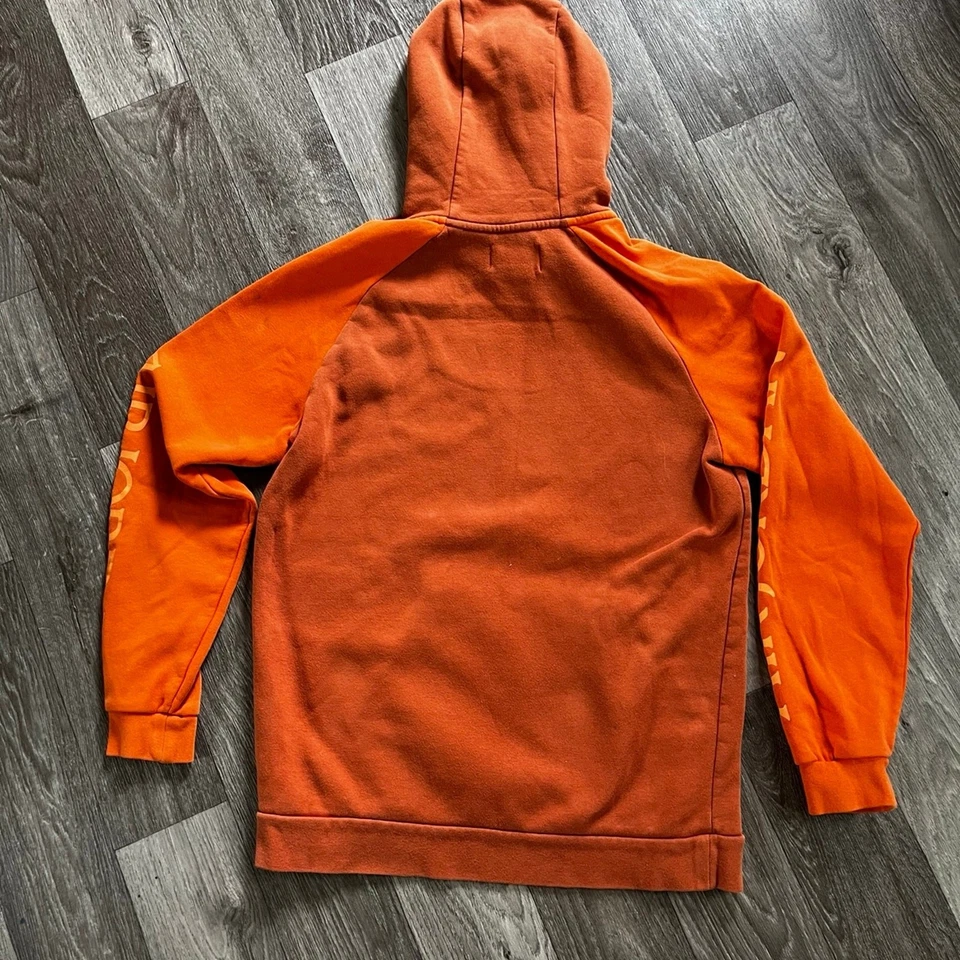 Jordan Niños Jumpman Polar Pullover Sudadera con Capucha Naranja Marrón Talla M Mediana Nike Juvenil Foto 2 de 4