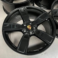 Genuine Porsche Cayenne E3 22" Turbo S GTS Hybrid Sport Classic Wheels