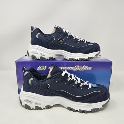 Skechers D'Lites Me Time 'Navy/White' Comfort Sneakers 11936