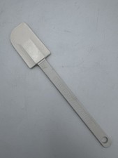Pampered Chef Classic Scraper 1650 Heavy Duty Silicone Spatula White 11” USA