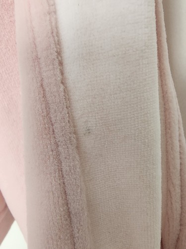 Shakria Women’s Full Zip Activewear Pink Velour Jacket W/pockets Size XL - Picture 4 of 4