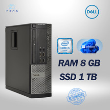 DELL 9010 DESKTOP PC INTEL I5 RAM 8GB SSD 1TB WIN 11 PRO GENERALÜBERHOLT