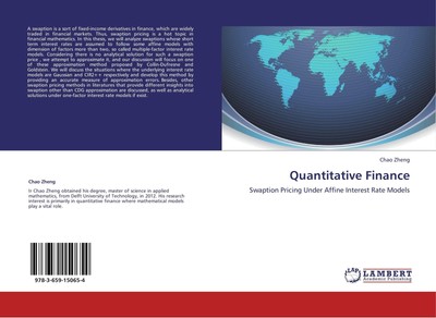 Quantitative Finance Swaption Pricing Under Affine Interest Rate Models Zheng