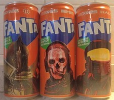 Complete set Fanta Italy Limited Edition Cans Xbox Diablo Call of Duty Halo