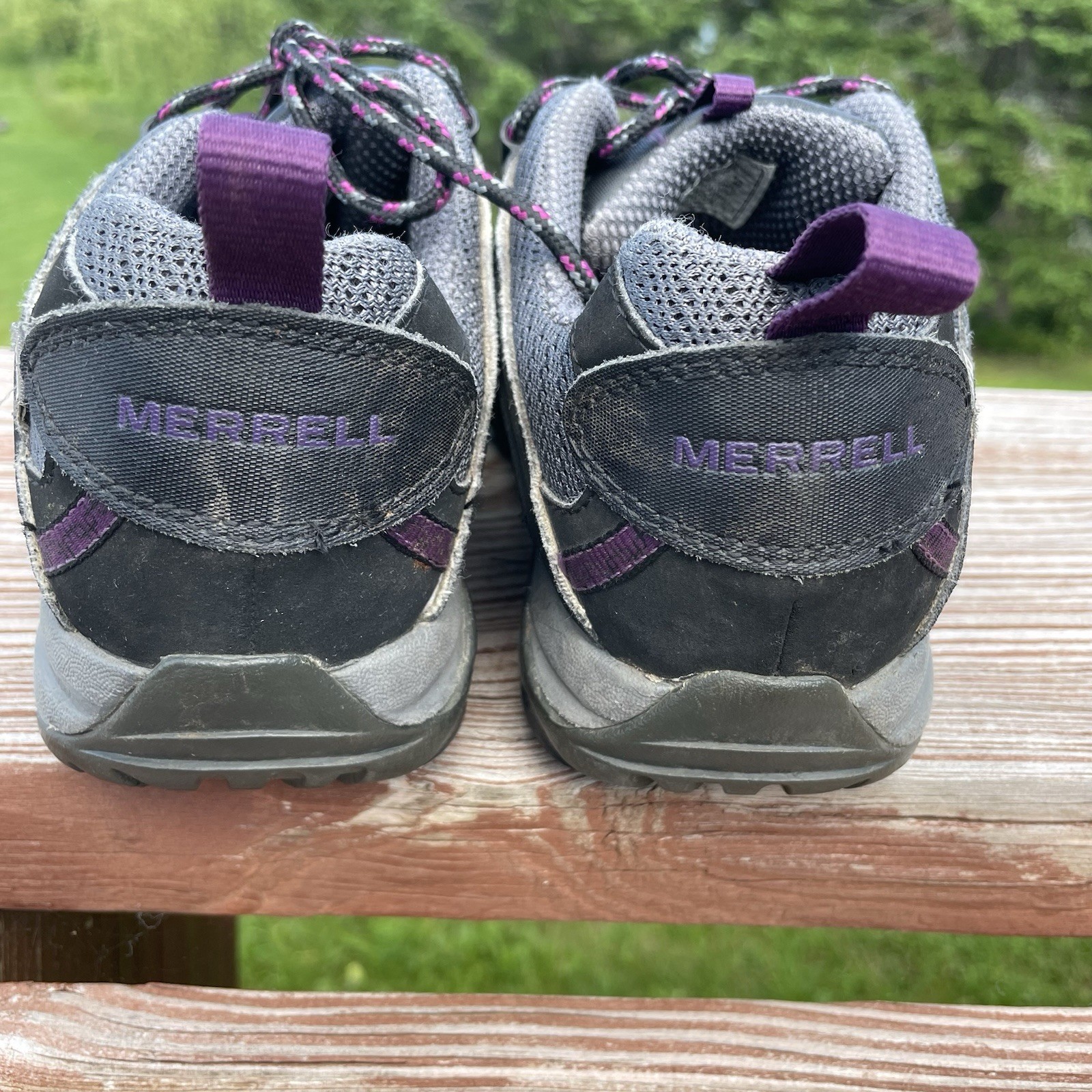 Scarpe da trekking Merrell Siren Sport 2 nere Damson donna 9 Vibram J48872 asciugatura rapida