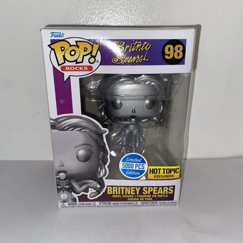 Funko Pop Rocks Britney Spears #98 Hot Topic Exclusive 5000 Pieces Vinyl Figure