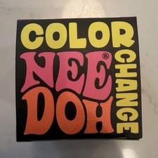 Schylling NeeDoh Groovy Glob Color Change Stress Ball Tactile Squeeze Toy
