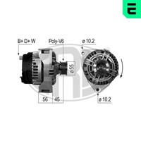 ERA Generator 210052A FüR Daewoo MERCEDES-BENZ Ssangyong
