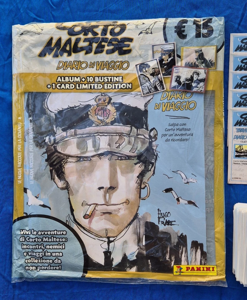 Panini Corto Maltese - Album+cartes+stickers - Photo 2/4