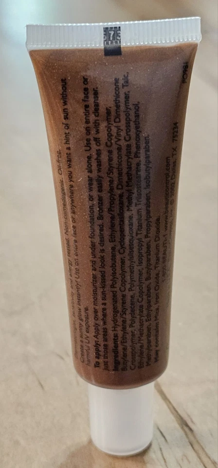 New BeautiControl Sun Faux You Bronzing Gel Liquid 1 Oz - Image 2 of 2