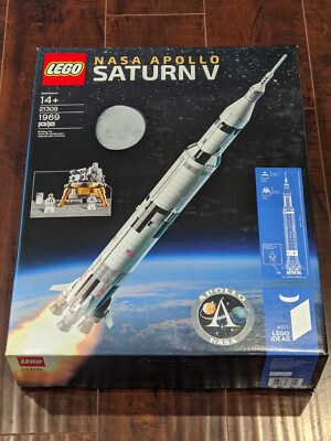 New in sealed box LEGO Ideas NASA Apollo Saturn V (21309)