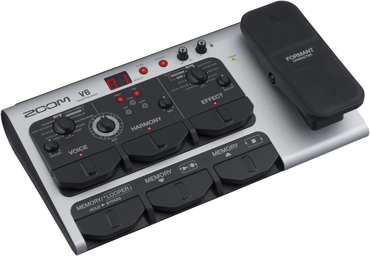 ギター ZOOM V6-SP Zoom V6-SP Vocal Effects Processor Vocal effector w/ BOX
