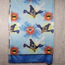 Batman Flat Sheet TWIN Swinging Logo