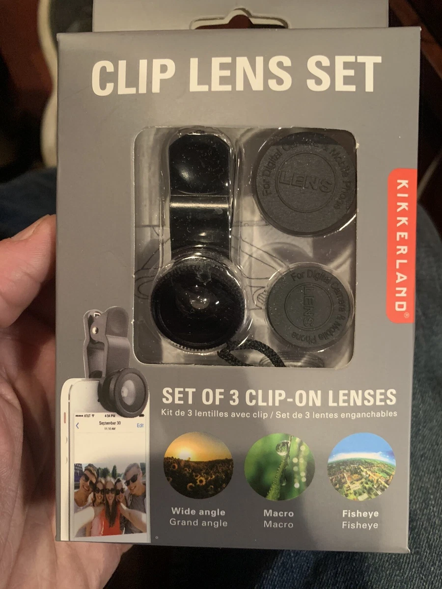 Sympton Telemacos Occur clip lens set kikkerland Machu Picchu Soft feet