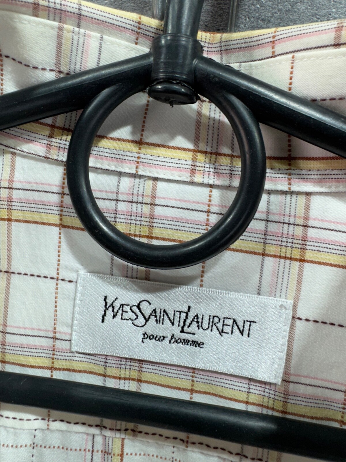 Camicia vintage YSL Yves Saint Laurent con bottoni taglia L