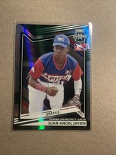 2022 Panini Elite Extra Edition Status Green #184 Juan Angel Javier #351/499