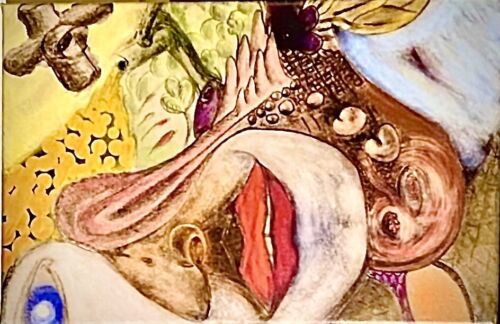 Canvas Print Wall Art โThe creation Of โ๐ช๐ช๐ชโ By Ronnie Wrenes 12x8 Signed