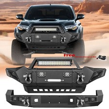 Aaiwa For 2005-2015 Toyota Tacoma New Frontrear Bumper Wwinch Plate Lights 001 Aaiwa For 2005-2015 Toyota Tacoma New Frontrear Bumper Wwinch Plate Lights 001