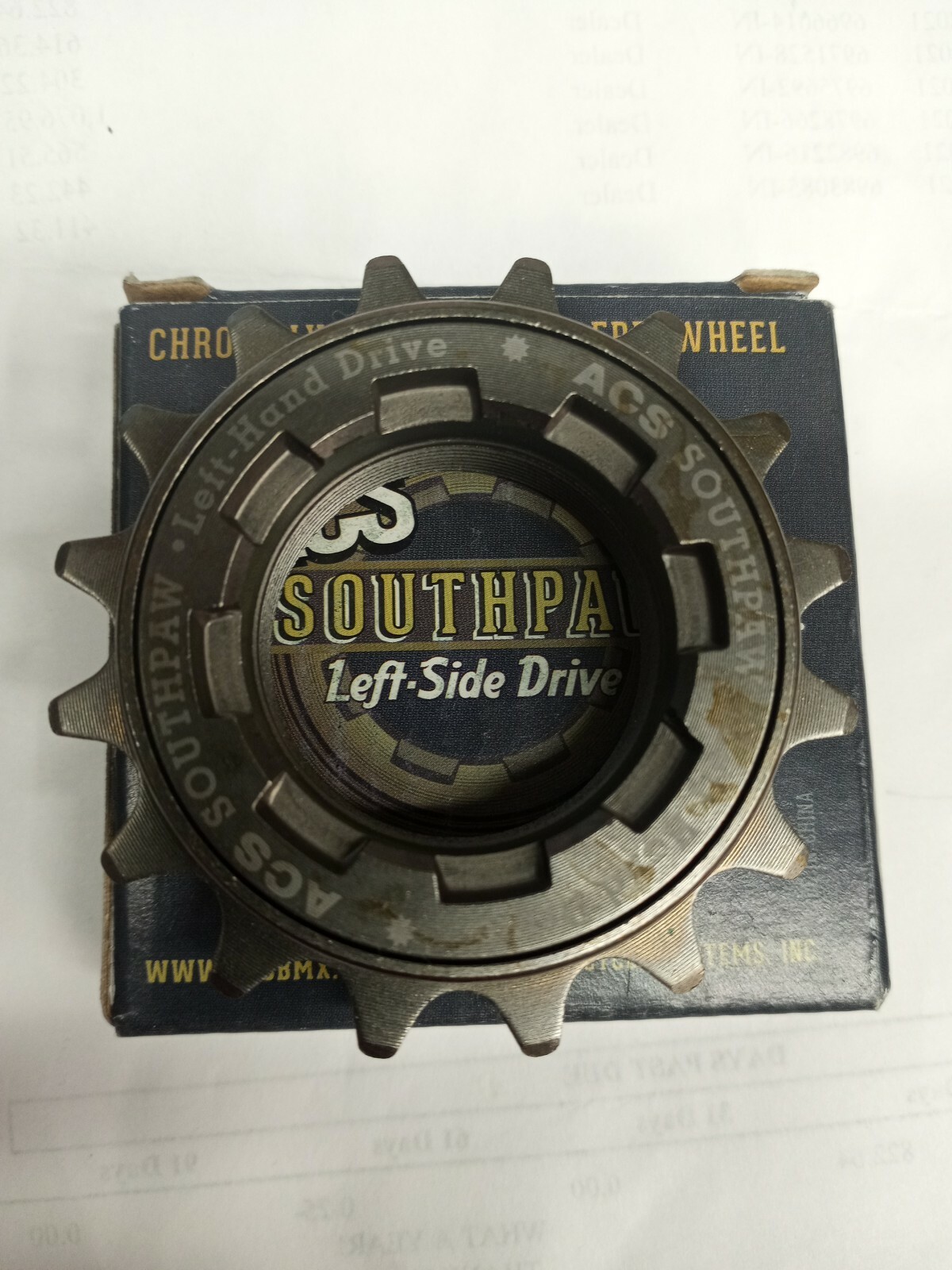 Roue Libre ACS Southpaw FW Single – 14 Dents, 1/8, Pour BMX Freestyle