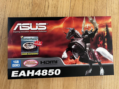 ASUS ATI Radeon HD 4850 (EAH4850/HTDI/1GD3/A) 1GB DDR3 (NIB)