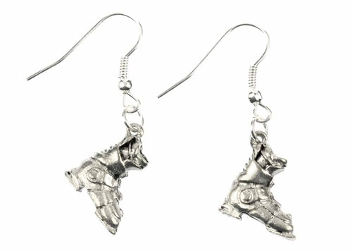 Miniblings Ski Set Handyanhänger – 24 Mm, Aus Metall, Handgefertigt In Deutschland