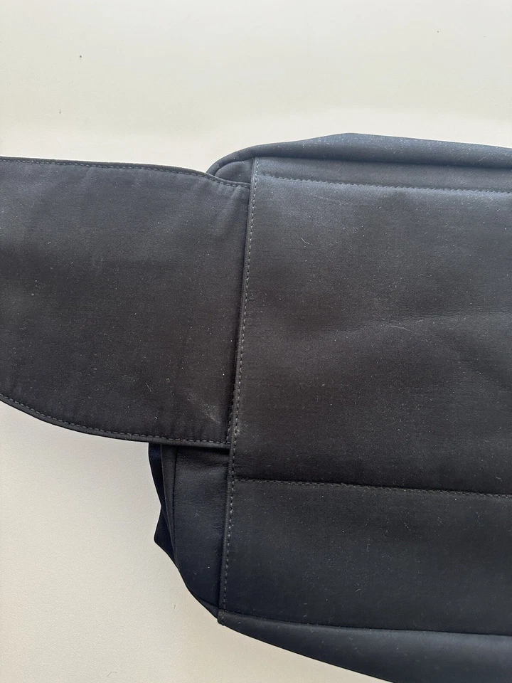 Vintage Prada Sport Nylon Belt Fanny Pack Bag Black Red Logo Waist Rig Y2K - Image 4 of 4