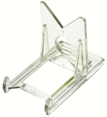 5 Display Stand Baseball Hockey Football Card 2 Piece Adjustable STG Prop Stands