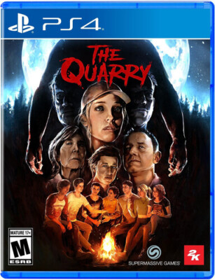 PS4 The Quarry (Sony PlayStation 4, 2022)