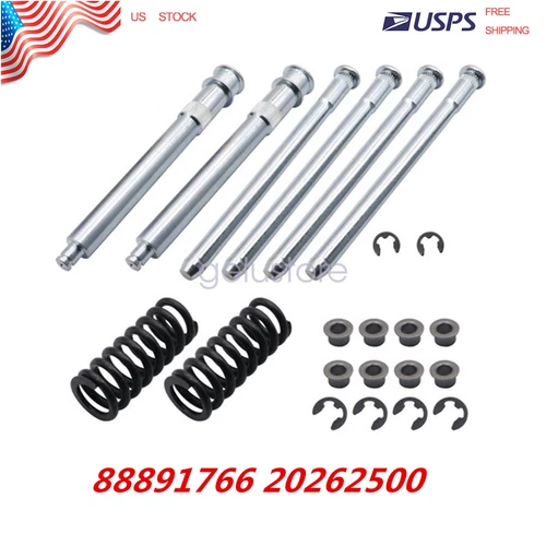 Premium 22Pcs Front Door Hinge & Bushing Kit set For Chevy GMC Pickup Truck SUV