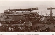Ramsgate Royal Victoria Pavilion Pier unused RP old pc Boots