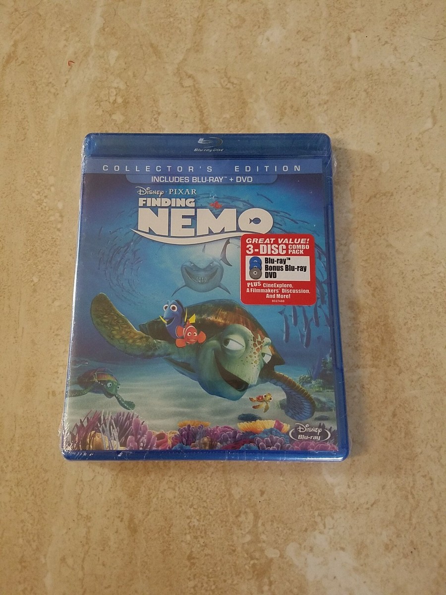 Finding Nemo (Blu-ray/DVD, 2012, 3-Disc Set) 786936828238| eBay