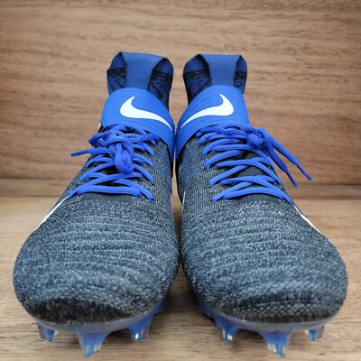 Nike Alpha Menace Elite 2 Flyknit Football Cleats Blue BV2077-007