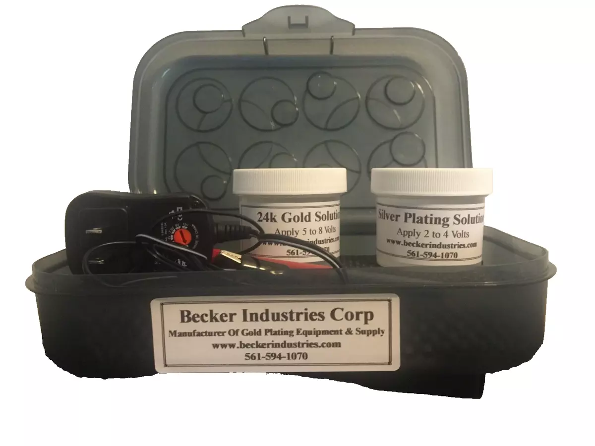 Gold plating jewelry clearance kit
