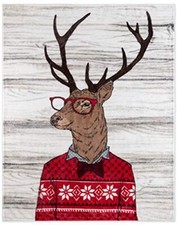 Premium Printed Flannel Throw Blanket 60"x48" - Super Soft Lightweight Microp...