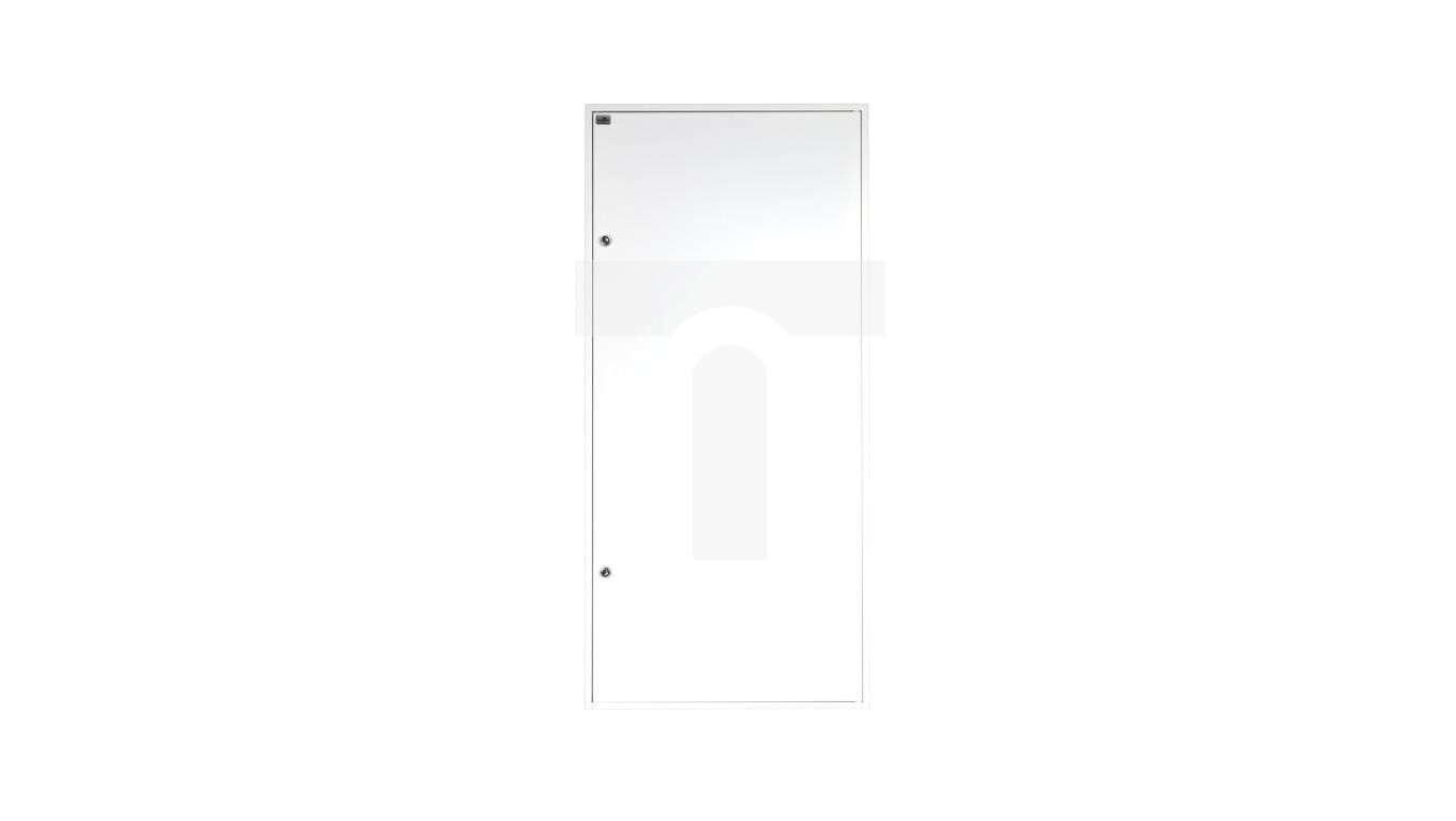 Modular switchboard 7x24, surface-mounted, IP40, RAL9003 lock, reg, frame /T2UK