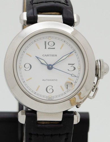 Cartier Pasha 2324 35mm Stainless Steel Automatic Diver Date Watch - Picture 21 of 23