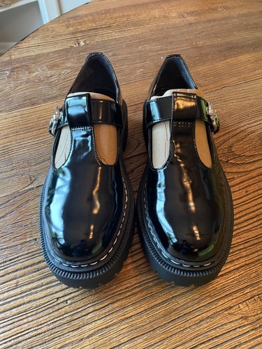 Circus NY by Sam Edelman Womens Emelia Loafer Black Patent Leather Size 7.5M - Picture 2 of 6