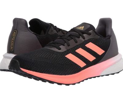 adidas Men's Astrarun M | Core Black/Signal Coral/Grey | 11.5 M US
